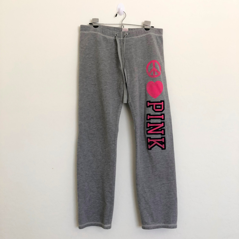 Victoria's Secret PINK Gray Lounge Pants